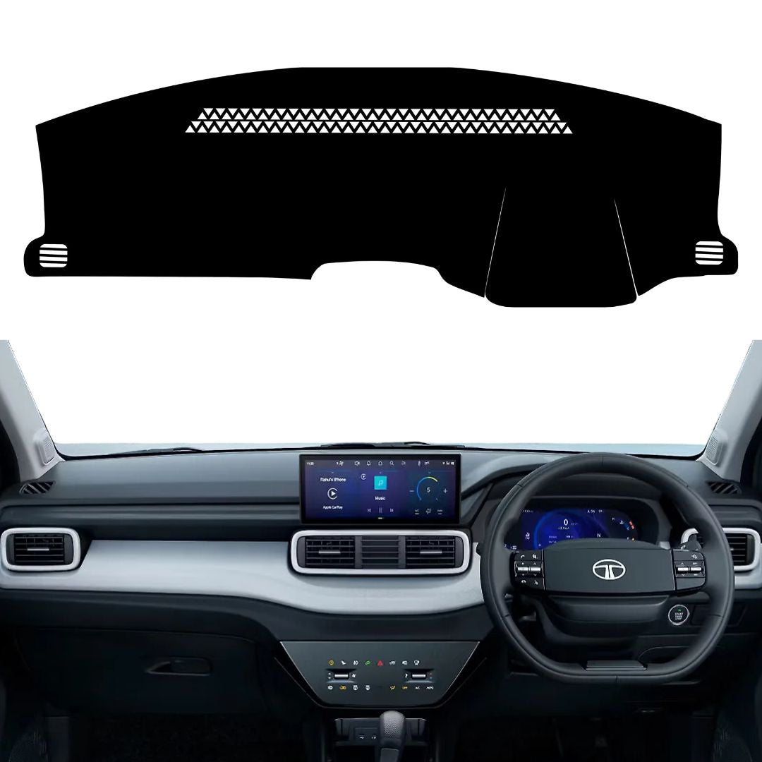 Tata Punch 2025–2026 Car Dashboard Cover | Anti-Slip, UV Resistant, Dustproof, Heat Protection, Custom Fit Dash Mat