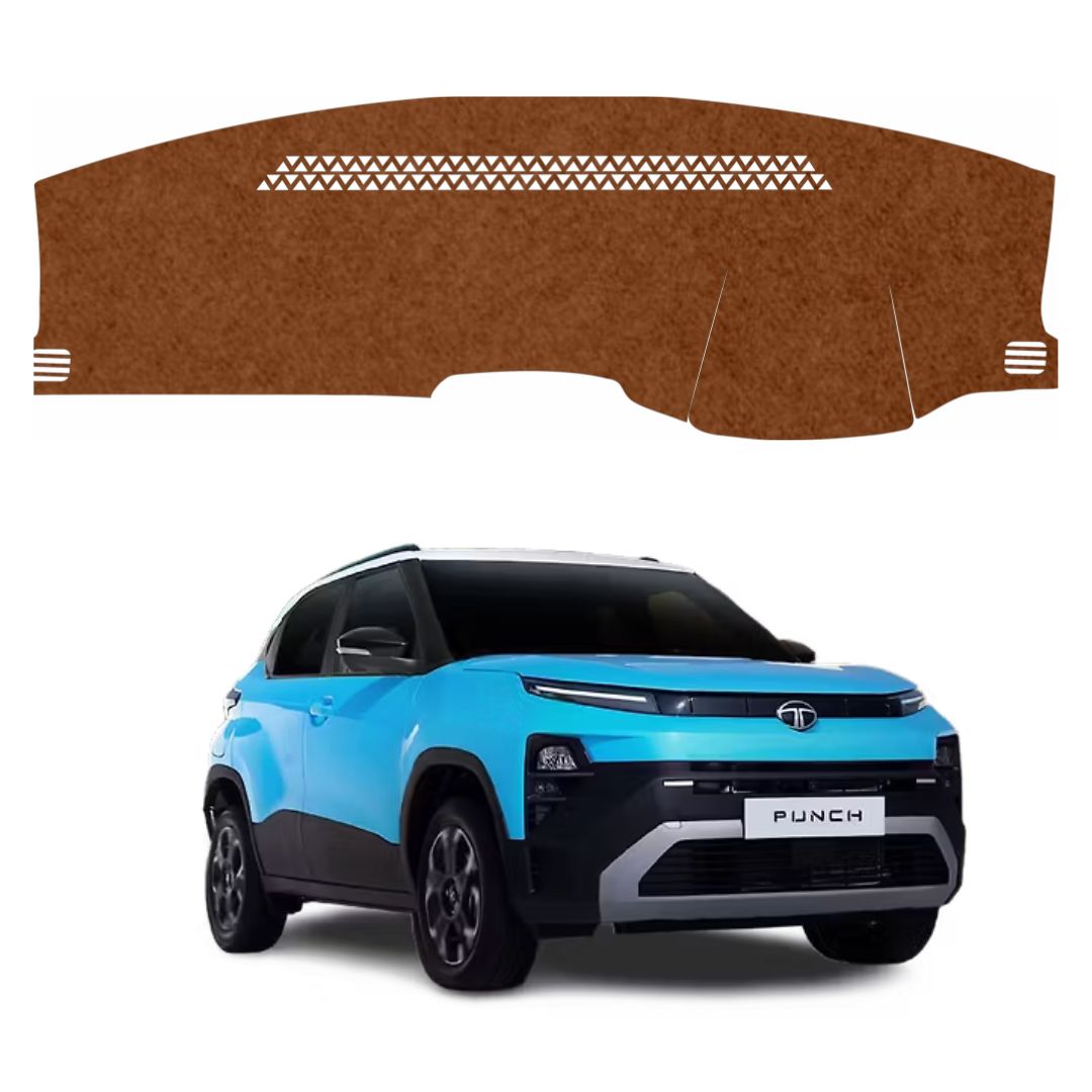 Tata Punch 2025–2026 Car Dashboard Cover | Anti-Slip, UV Resistant, Dustproof, Heat Protection, Custom Fit Dash Mat