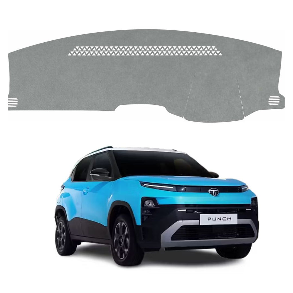 Tata Punch 2025–2026 Car Dashboard Cover | Anti-Slip, UV Resistant, Dustproof, Heat Protection, Custom Fit Dash Mat