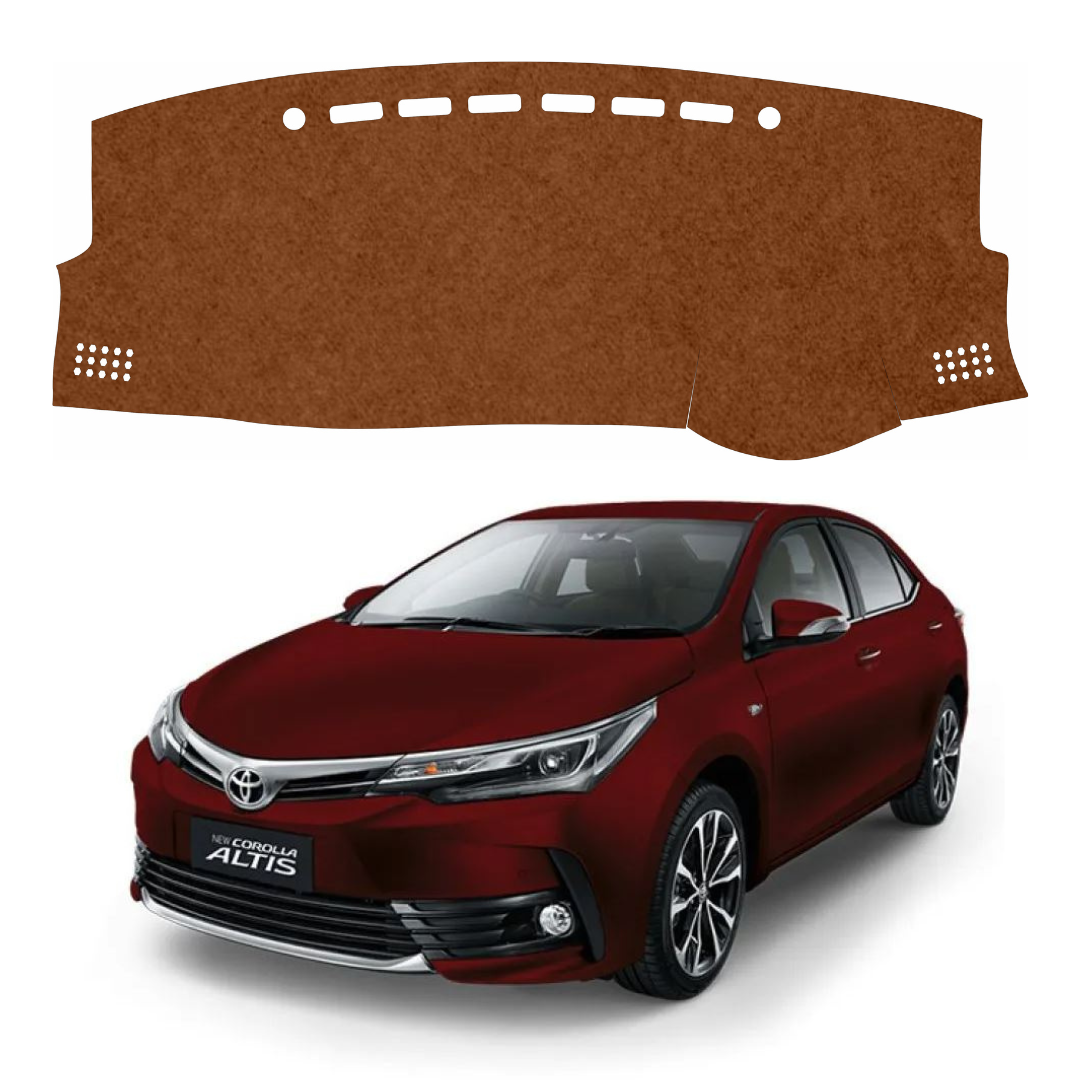 Toyota Corolla Altis 2014-2018 Car Dashboard Cover Mat